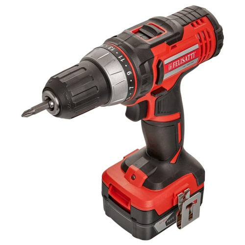 Дрель-шуруповерт аккумуляторная Felisatti ДА-10/14.4Л3(М) 3830.5.1.00
