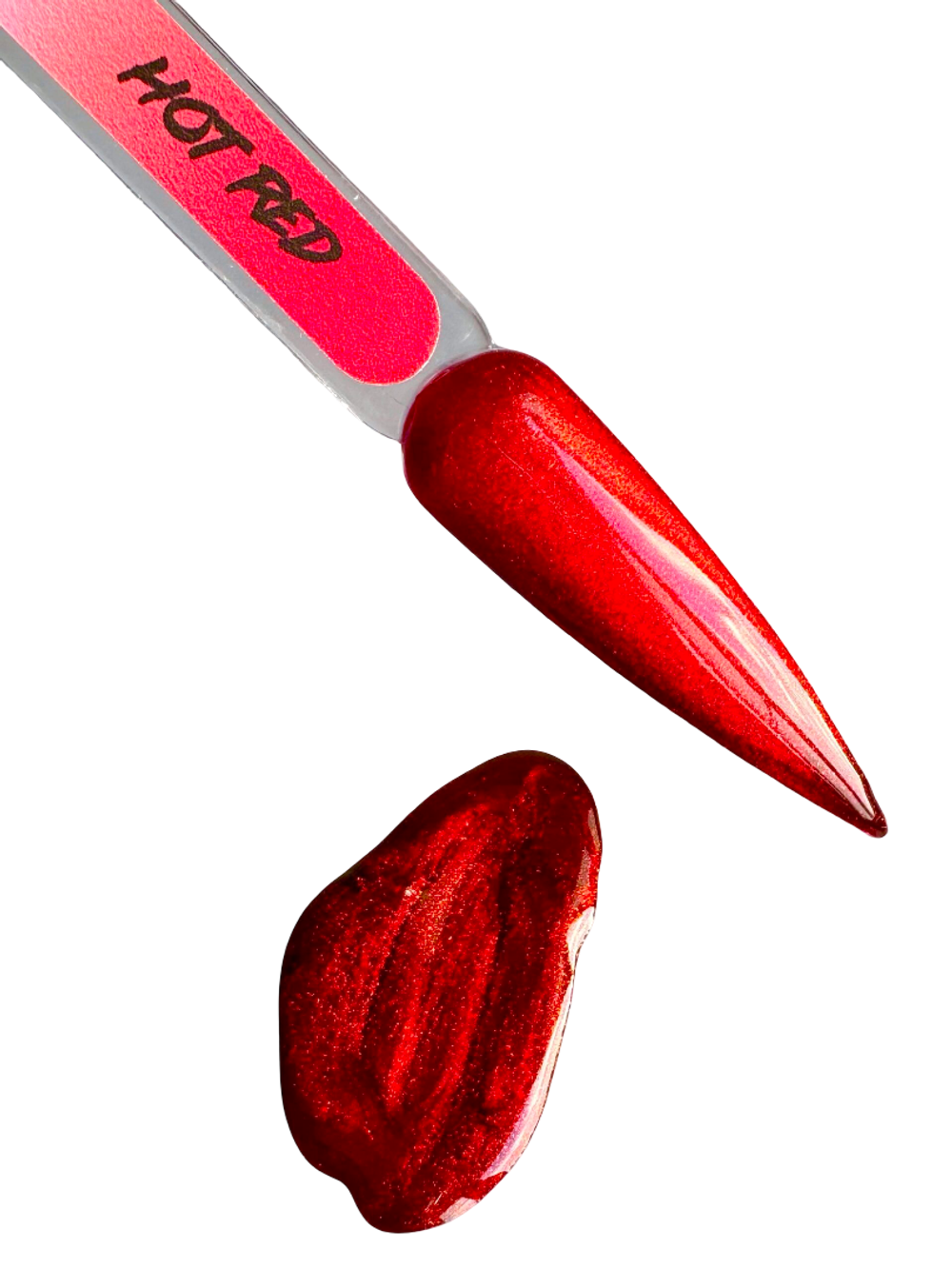 Гель лак Hot Red Pink House