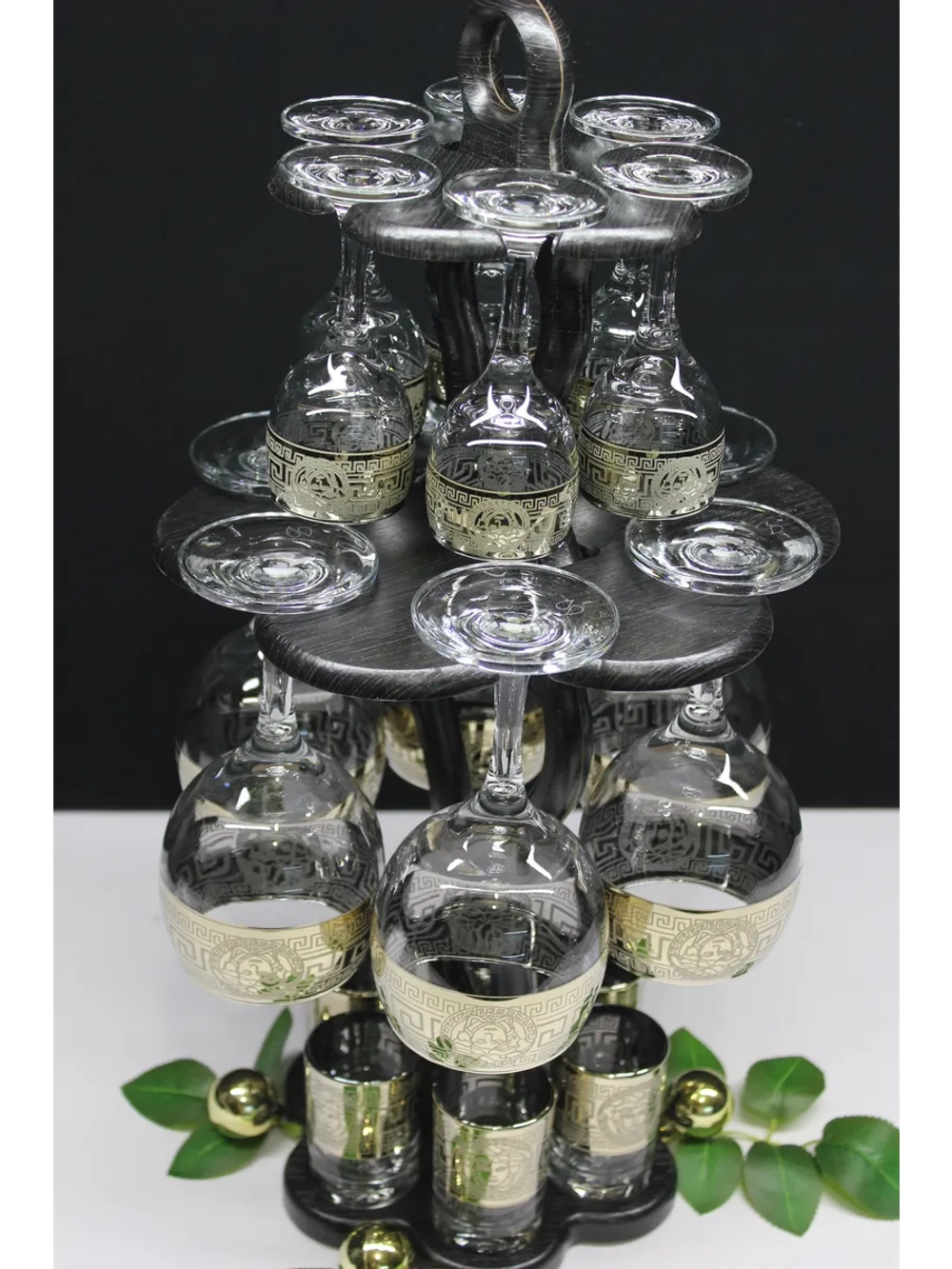 Барный набор 18 предметный с фужером