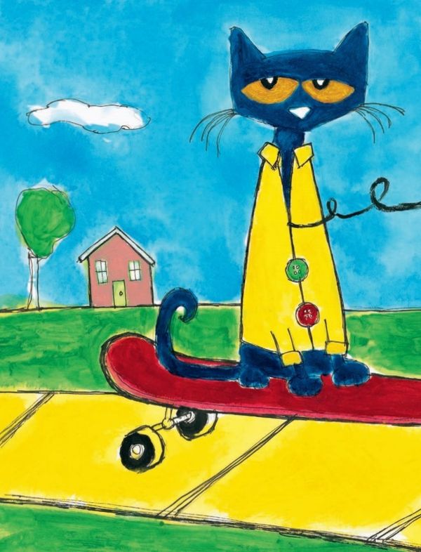 Котик Петенька и его четыре чудесные пуговки