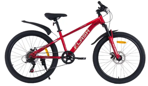 Велосипед 20" TechTeam FLASH  р.11" красный хамелеон