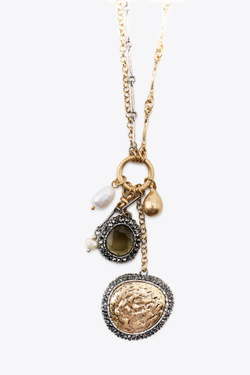 ZARA НАБОР ИЗ 3 ОЖЕРЕЛИЙ, ЗОЛОТОЙ/СЕРЕБРЯНЫЙ