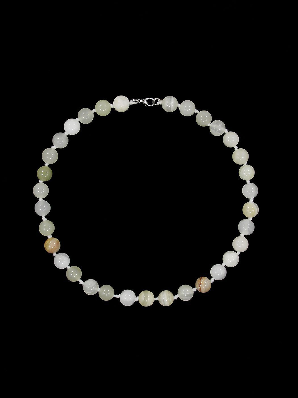 Бусы из оникса onbu002-12