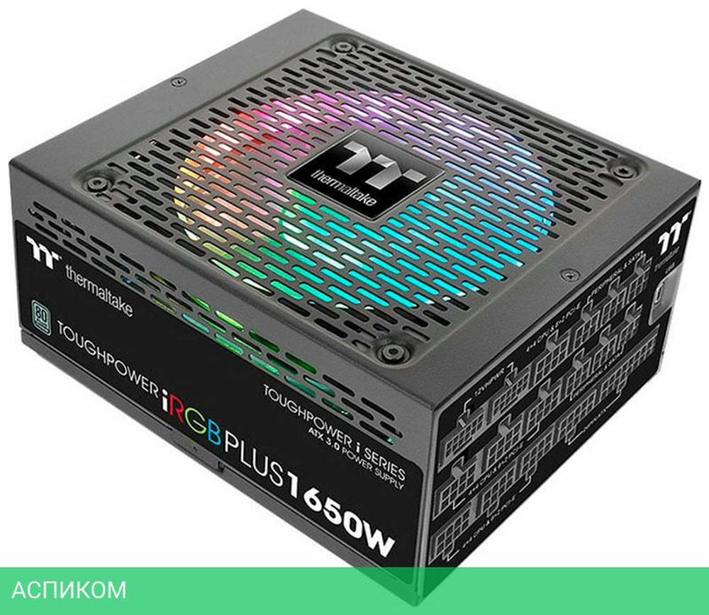 Блок питания Thermaltake Toughpower iRGB Plus 1650W (PS-TPI-1650F3FDTE-1)