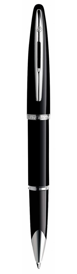 Ручка-роллер Waterman Carene, цвет: Black ST, стержень: Fblk