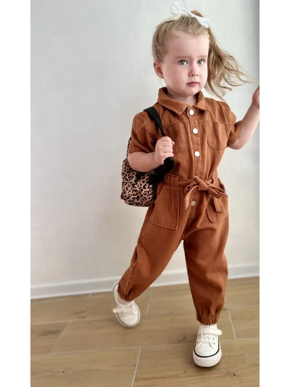 Комбинезон джинсовый