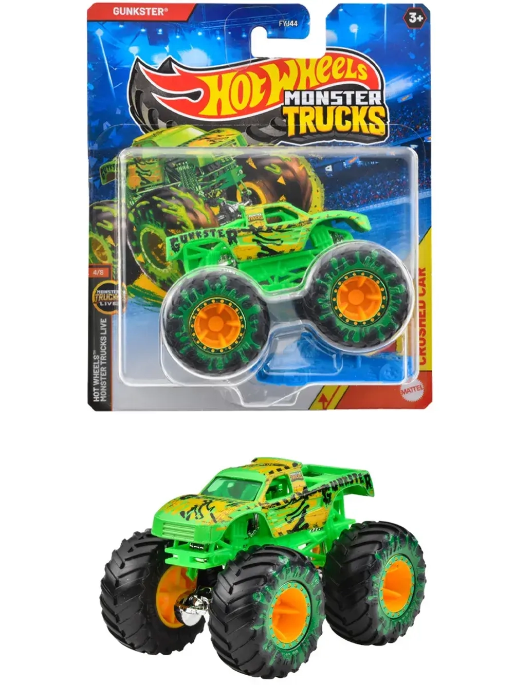 Машинка Monster Trucks Хот Вилс Nissan Skyline FYJ44 HWC72