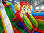 Коммерческий надувной батут "Парк развлечений" 14*7*7,5 м