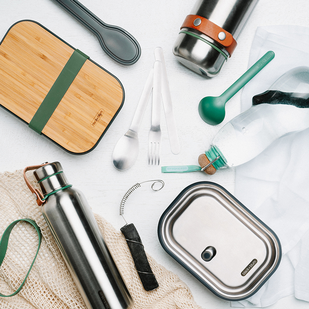 Термос black+blum, food flask, 400 мл, бирюзовый