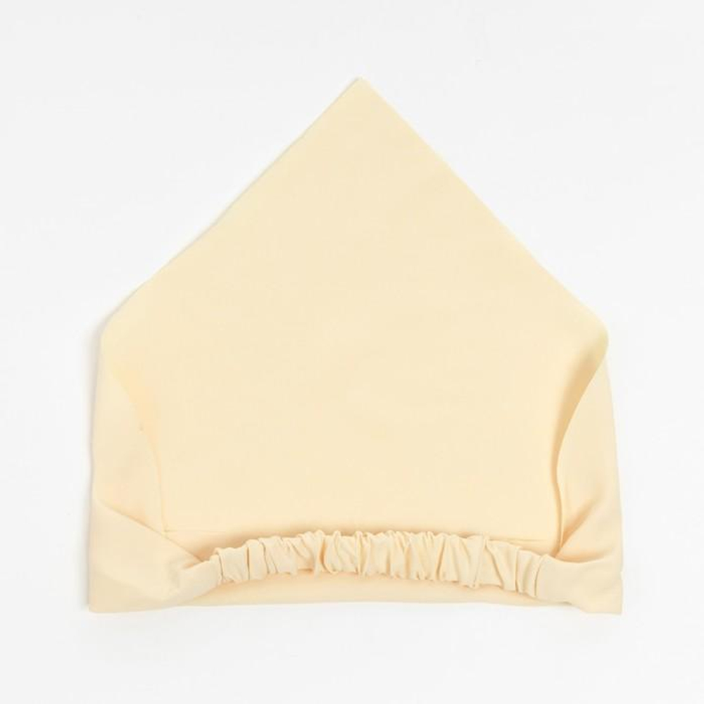 Косынка для девочек цв.молочный, р-р 50, 100% п/э 9159473 (MINAKU)