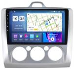 Магнитола для Ford Focus 2 2004-2011 (кондиционер) - Parafar PF695UHD на Android 13, Быстрая, QLED, CarPlay, 4G SIM-слот