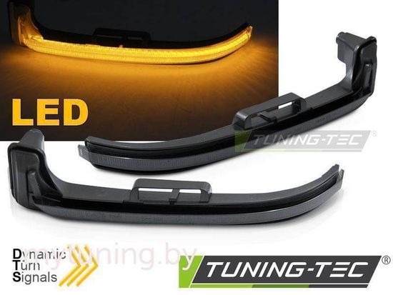 Повторители поворота IN THE MIRROR SMOKE LED SEQ для PEUGEOT 3008 16- / 5008 17