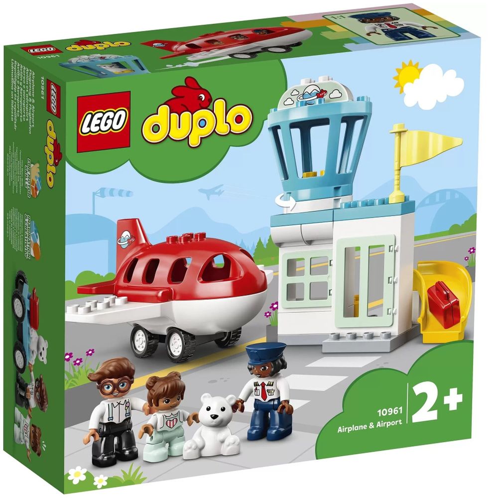 Конструктор LEGO DUPLO 10961 Самолет и аэропорт