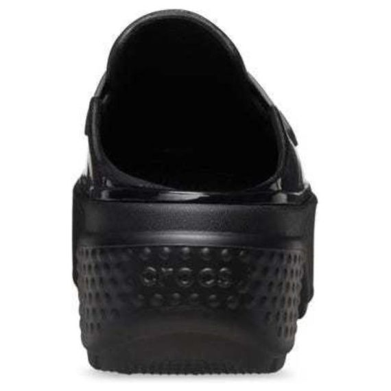 Crocs Stomp High Shine Loafer 'Black'