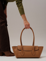 Кожаная сумка DBR 31341 оранжевый миндаль