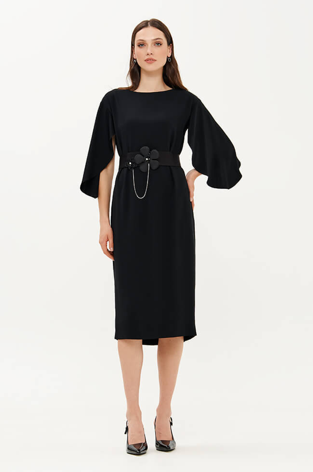 51721 Платье женское (черный)