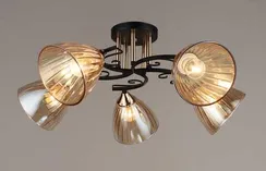 4618/5 BK+FGD (2) Люстра (RL)