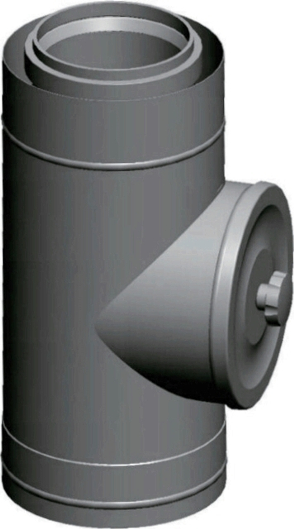 Wolf Дымоход Элемент с ревизией DN110/160 L:250 мм