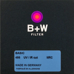 B+W BASIC 486 UV/IR cut 40.5mm. Светофильтр блокирующий УФ/ИК излучение