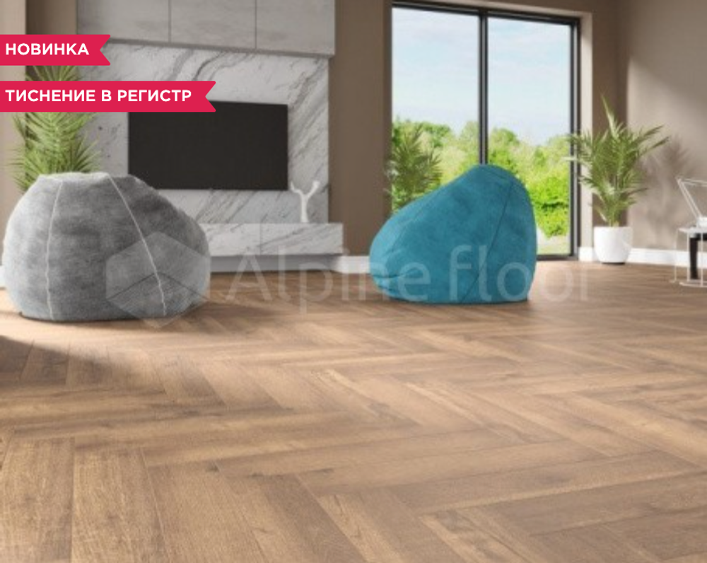 Каменно-полимерная плитка PARQUET LIGHT ECO 13-2
