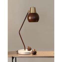 Лампа настольная Rond, Ø18х60 см, сливовая