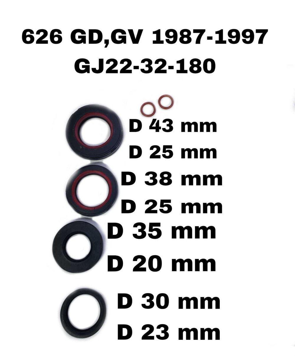РЕМКОПЛЕКТ РЕЙКИ 626 GD,GV 1987-1997