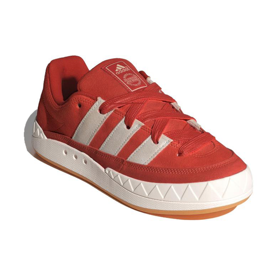 Кроссовки adidas originals Adimatic для скейтборда Низкие кроссовки Красно-белые Унисекс