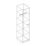 Милана Пенал с полками и штангой