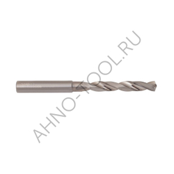 Сверло  5.0мм  твердосплавное 5D без подвода СОЖ. SP-N800050500 VHM AHNO по алюминию и  цвет.металла