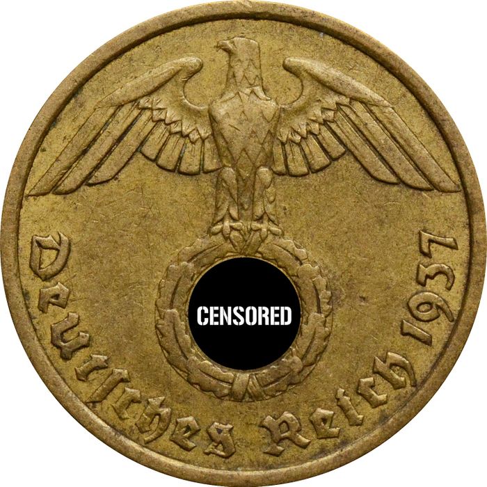 10 рейхспфеннигов 1937 Германия (Третий рейх) "A"