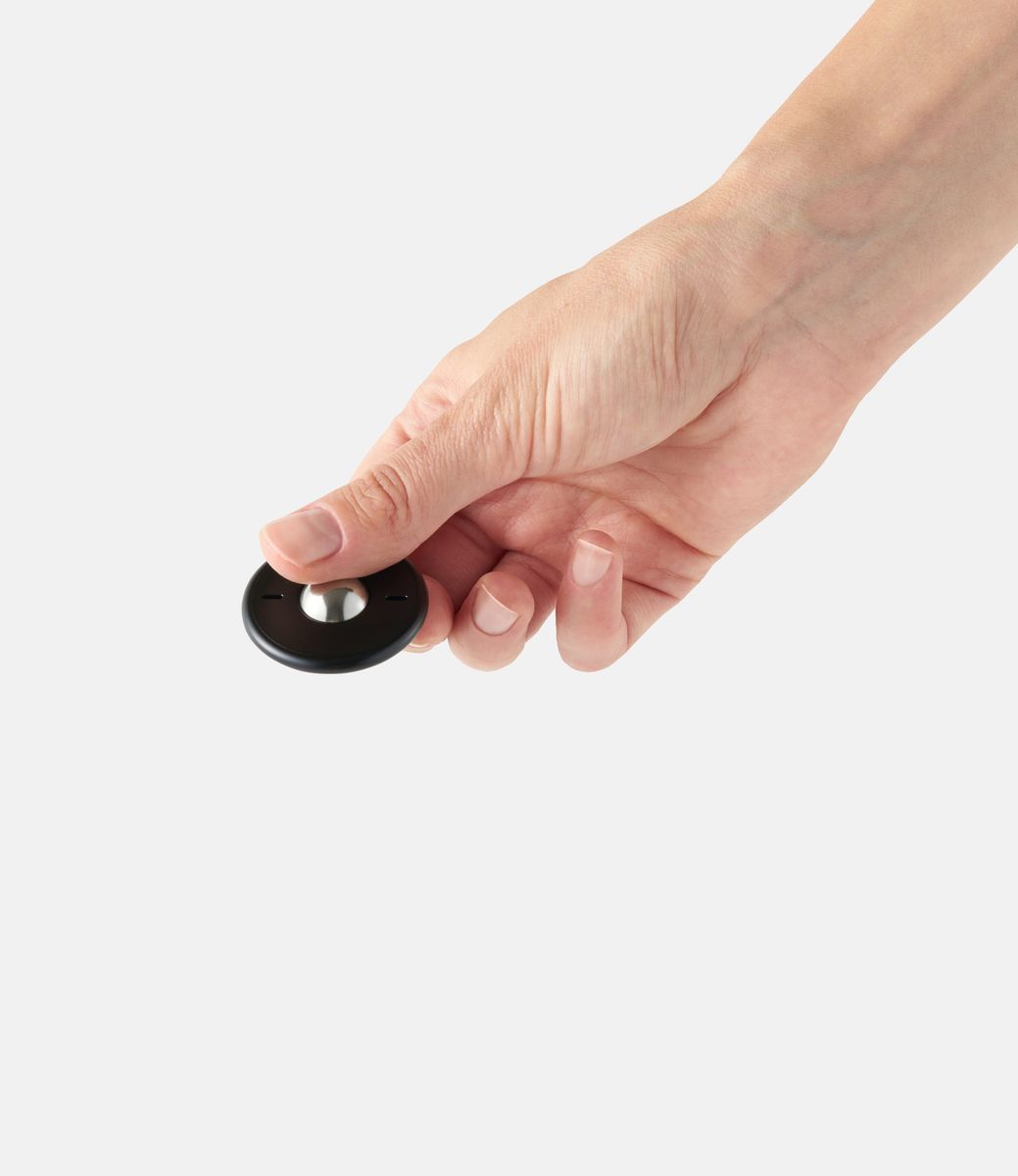 ONO Scroller Aluminum Black — игрушка-антистресс из алюминия