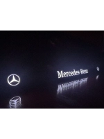 Рамка для номера с подсветкой. Mercedes.