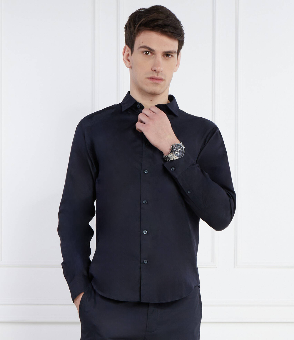 Рубашка Armani Exchange - темно-синий(3DZCL4 ZN3JZ)