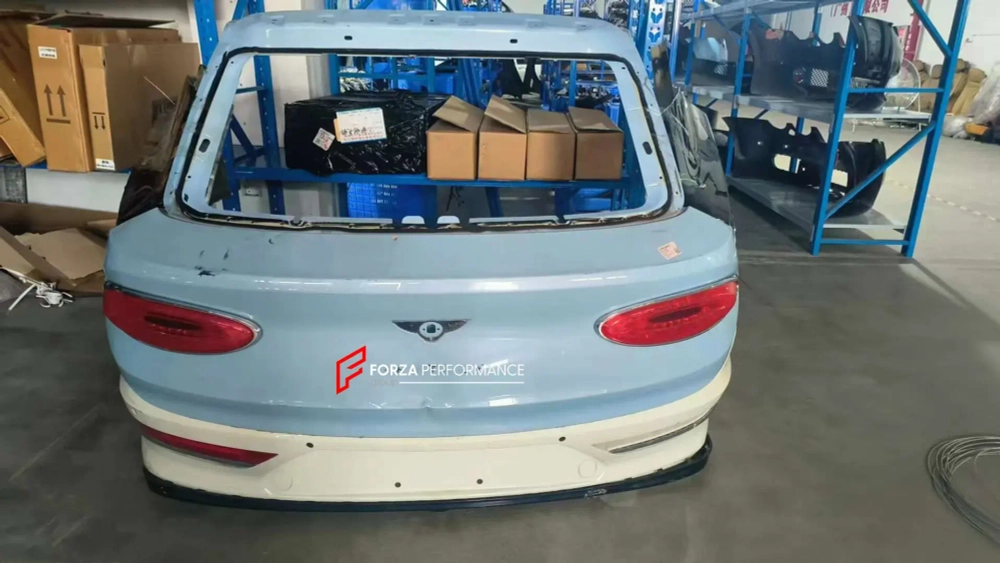 Комплект переделки в стиле V8 для Bentley Bentayga PL71 2015-2020 в PL71 Рестайлинг 2021+ Бентли Бентайга