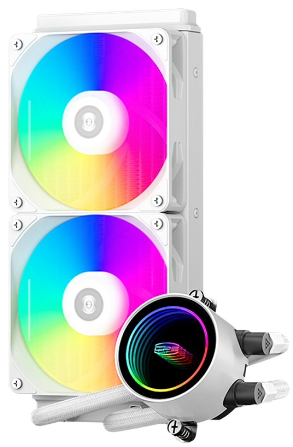 Система охлаждения жидкостная PCCooler DA240 ARGB WH