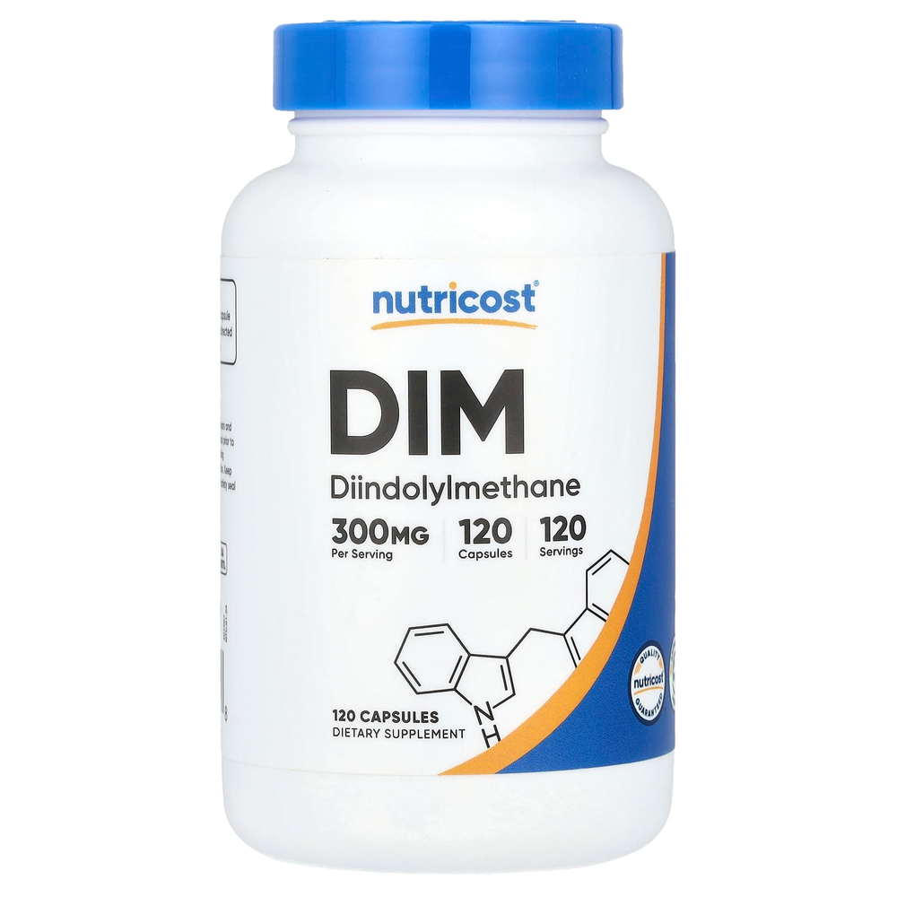 Nutricost, DIM, 300 мг, 120 капсул