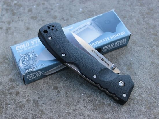 Складной нож Cold Steel 30U Ultimate Hunter c клинком из стали CPM-S35VN, рукоять G10