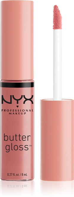 NYX Professional Makeup Butter Gloss - Блеск для губ оттенок 07 Tiramisu, 8 ml