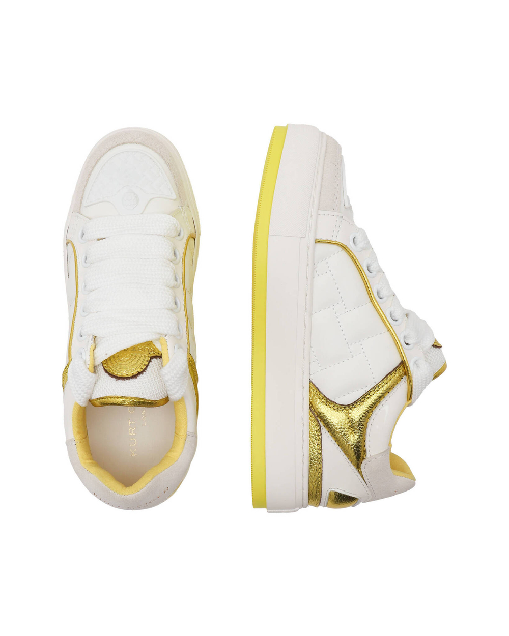 кожаные кроссовки Kurt Geiger - белый(9564393109)