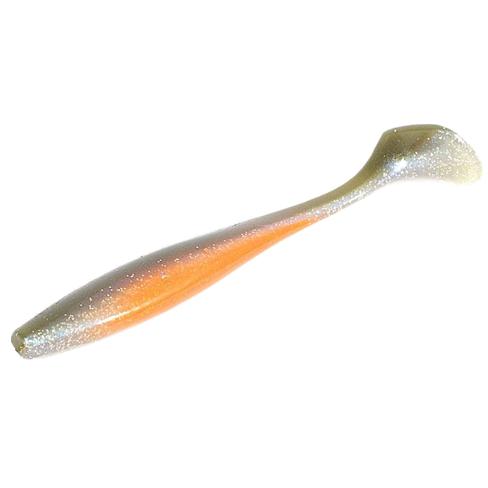 Мягкая приманка Narval Choppy Tail 120мм  #008 4шт Smoky Fish