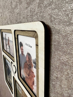 Фоторамка "LOVE" на 4 фото 10х15см