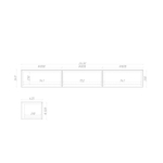 Тумба подвесная ML069