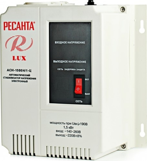 Стабилизатор напряжения Ресанта Lux АСН-1500Н/1-Ц