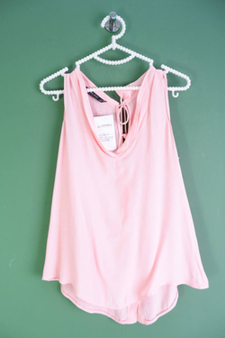 Топ Zara персикового цвета, маркировка XS, визуально 42 размер