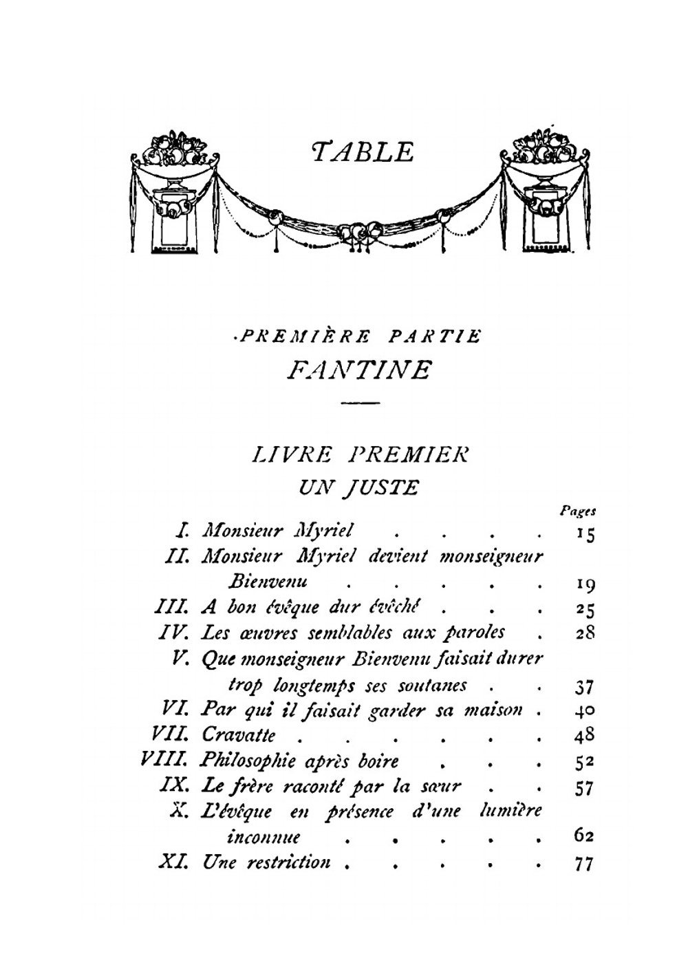 Les misérables. Tome 1 | Victor Hugo