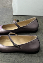 Туфли // Mary Jane // Metallic Lilac