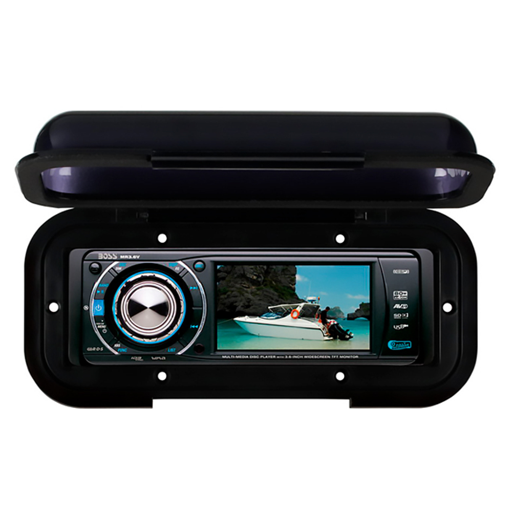 Крышка для магнитолы BOSS MARINE MRC5B, влагозащищенная