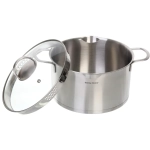 Кастрюля из нержавеющей стали STELLA 6л, индукция, DH11-24