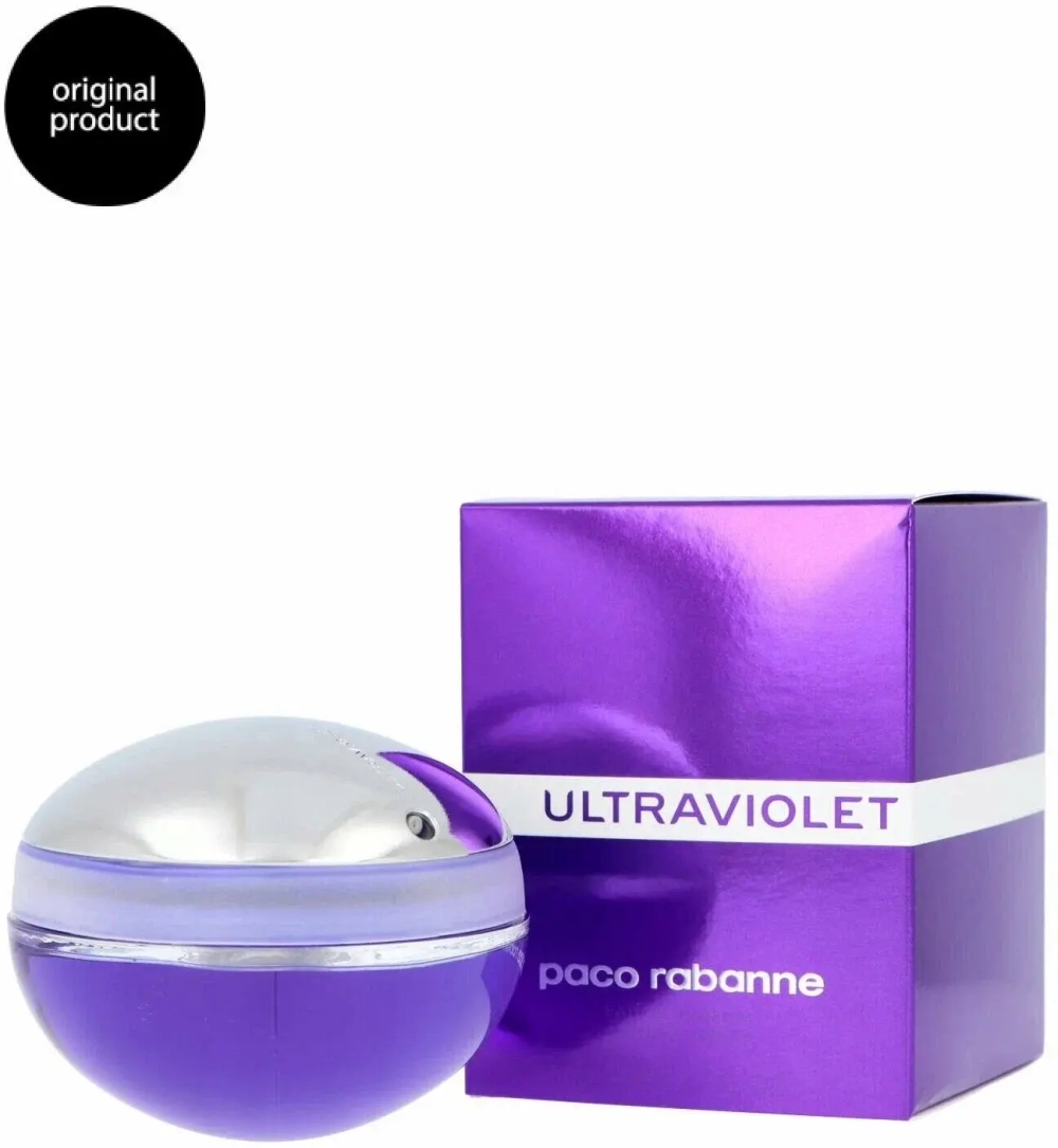 Paco Rabanne парфюмерная вода Ultraviolet Woman, 80 мл, 250 г