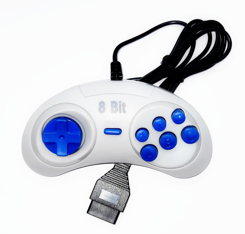 Джойстик для Денди (форма Mega Drive) (15p)